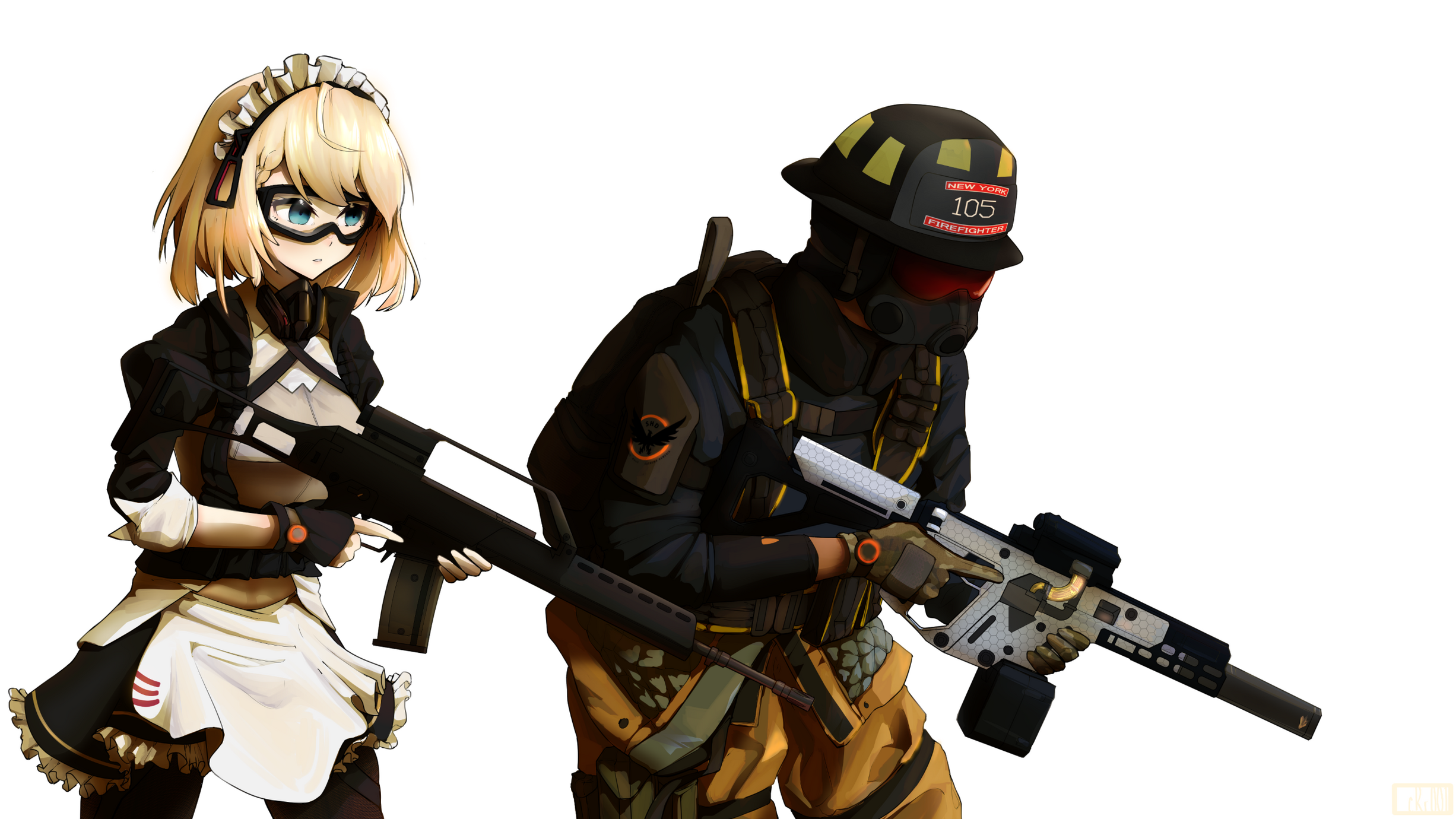 G36 and My Division 2 Character